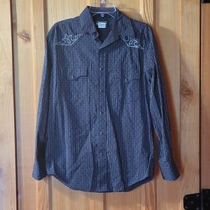 Wrangler snap up shirt